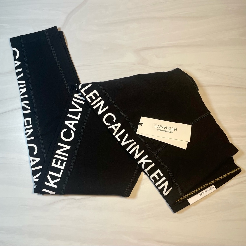 NWT Calvin Klein Performance High Waist Full Length Legging